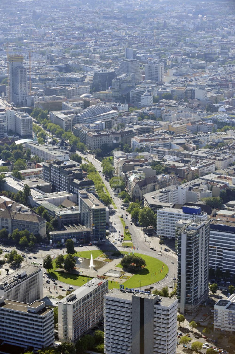 Luftaufnahme Berlin - Ernst-Reuter-Platz Berlin