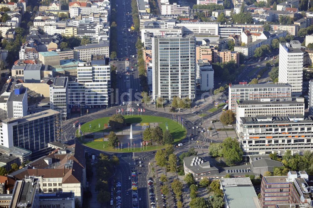 Berlin aus der Vogelperspektive: Ernst-Reuter-Platz in Berlin