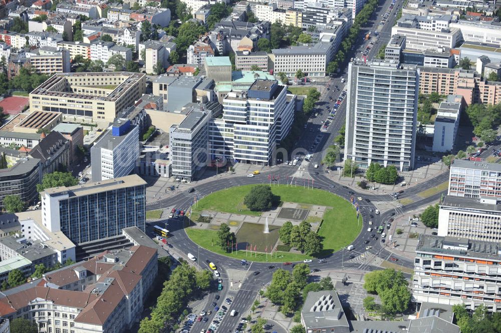 Luftbild Berlin - Ernst-Reuter-Platz in Charlottenburg in Berlin