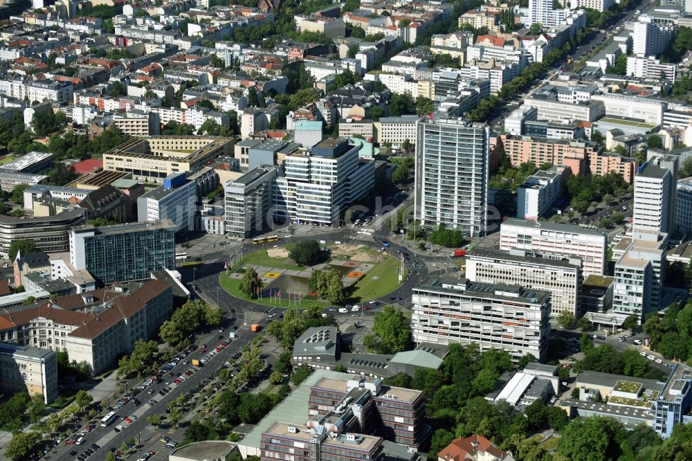 Luftaufnahme Berlin - Ernst-Reuter-Platz im Innenstadt- Zentrum in Berlin