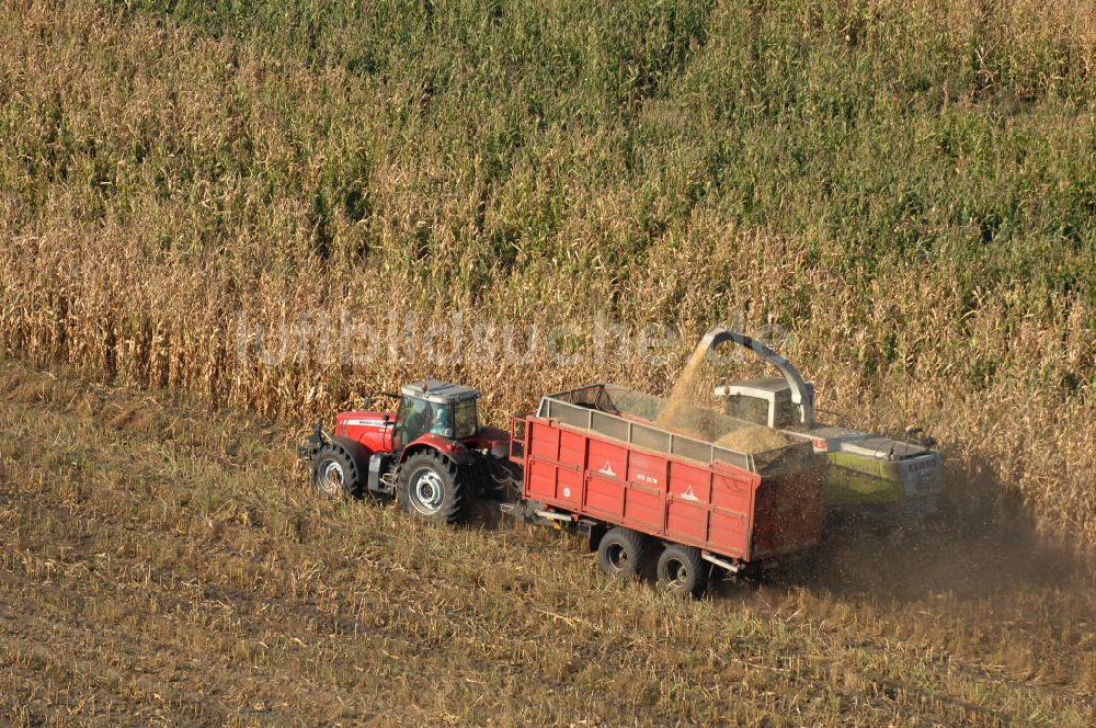 Ribbeck von oben - Ernte- und Herbstimpressionen aus Ribbeck in Brandenburg