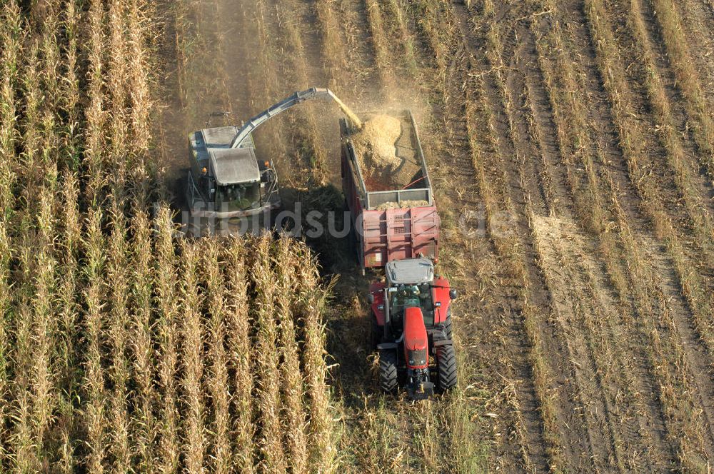 Ribbeck von oben - Ernte- und Herbstimpressionen aus Ribbeck in Brandenburg