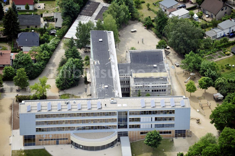 Luftbild Bernau - Erste Grundschule Bernau