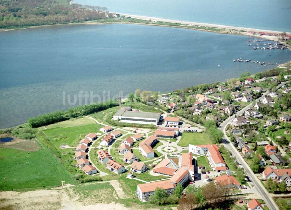 Luftaufnahme Rerik - Erweitertes Ferienobjekt der AWO-SANO am Achterwasser in Rerik / Mecklenburg - Vorpommern.