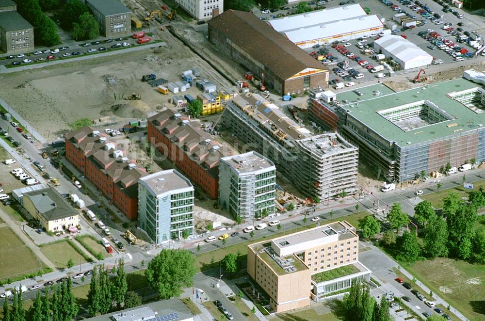 Adlershof / Berlin aus der Vogelperspektive: Erweiterungsbau Geophysik