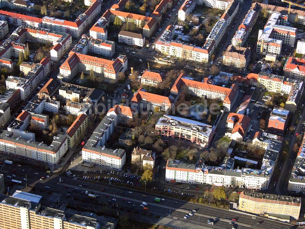 Berlin Lichtenberg aus der Vogelperspektive: Erweiterungsbaustelle des Krankenhaus Lichtenberg