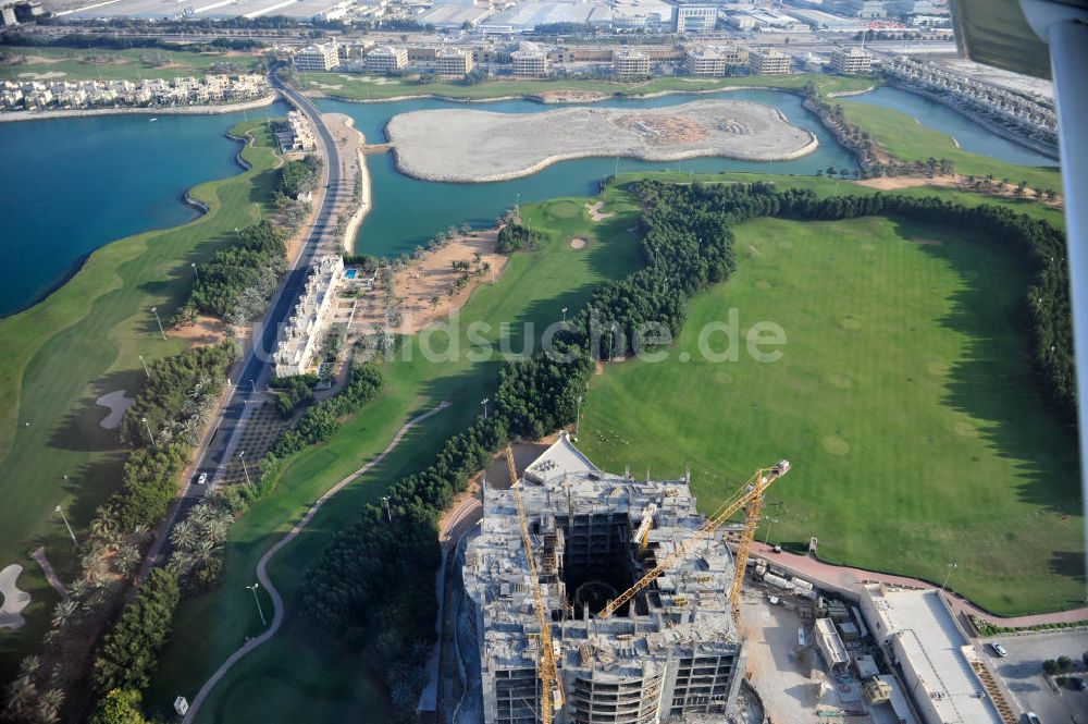 Luftaufnahme Ras Al Khaimah - Erweiterungsfläche des Al Hamra Golf Club in Ras Al Khaimah