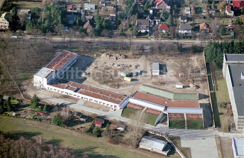 Luftaufnahme Hoppegarten - Erweiterungsneubau am Brandenburgischen Landesverkehrsamt Hoppegarten 20.02.04