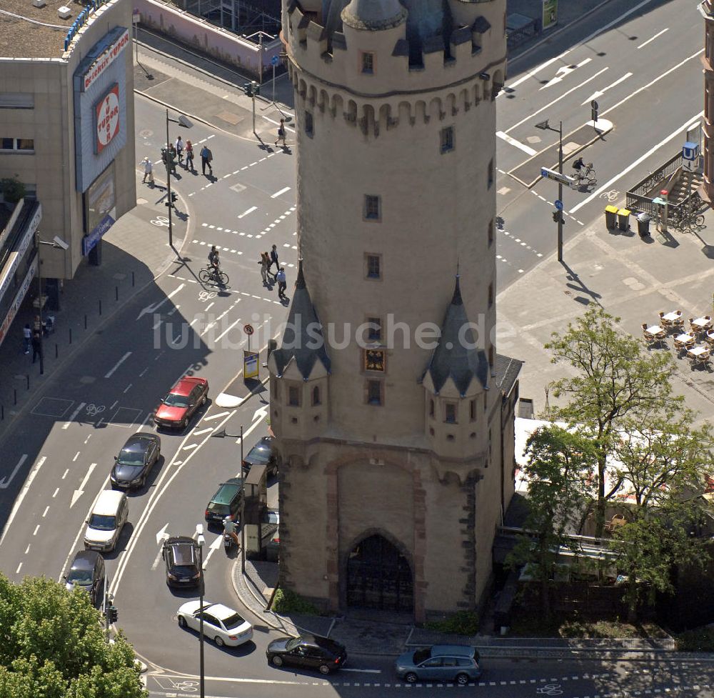 Luftbild Frankfurt am Main - Eschenheimer Turm Frankfurt / Main