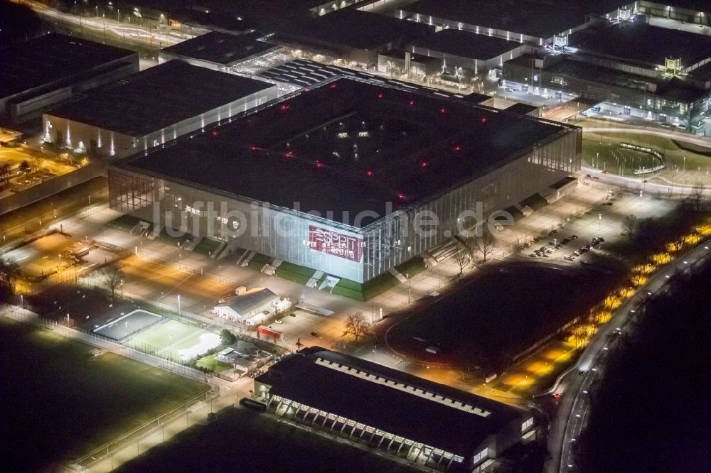 Duesseldorf aus der Vogelperspektive: Esprit arena Düsseldorf in Nordrhein-Westfalen