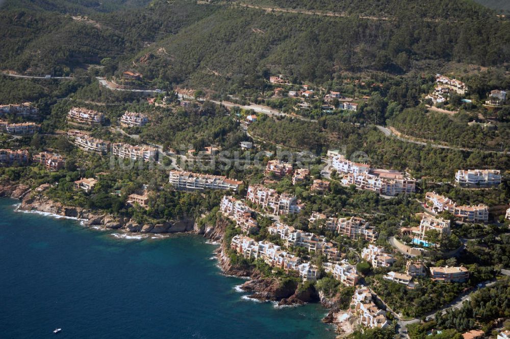 La Galère von oben - Esterel-Küste an der Cote d'Azur in Frankreich