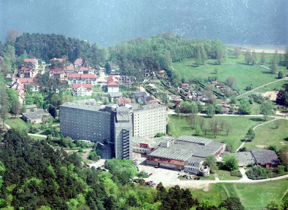 Templin / Brandenburg aus der Vogelperspektive: EUROMILL - Hotel in Templin / Brandenburg