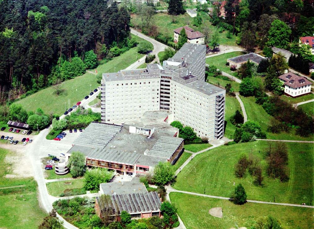 Luftaufnahme Templin / Brandenburg - EUROMILL - Hotel in Templin / Brandenburg