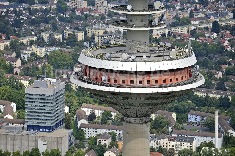 Luftbild Frankfurt am Main - Europaturm Frankfurt / Main