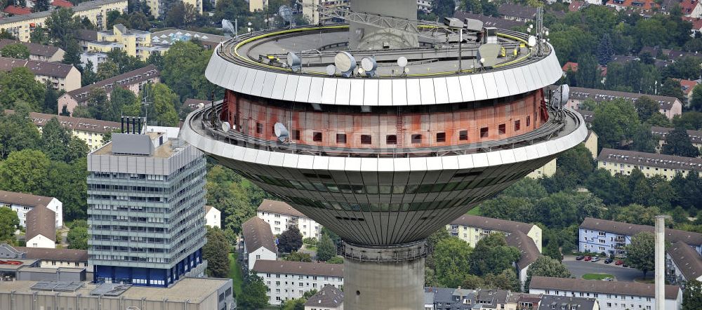 Luftaufnahme Frankfurt am Main - Europaturm Frankfurt / Main