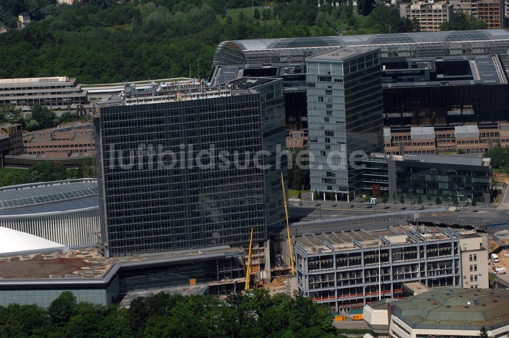 Luftaufnahme Luxemburg - Europaviertel