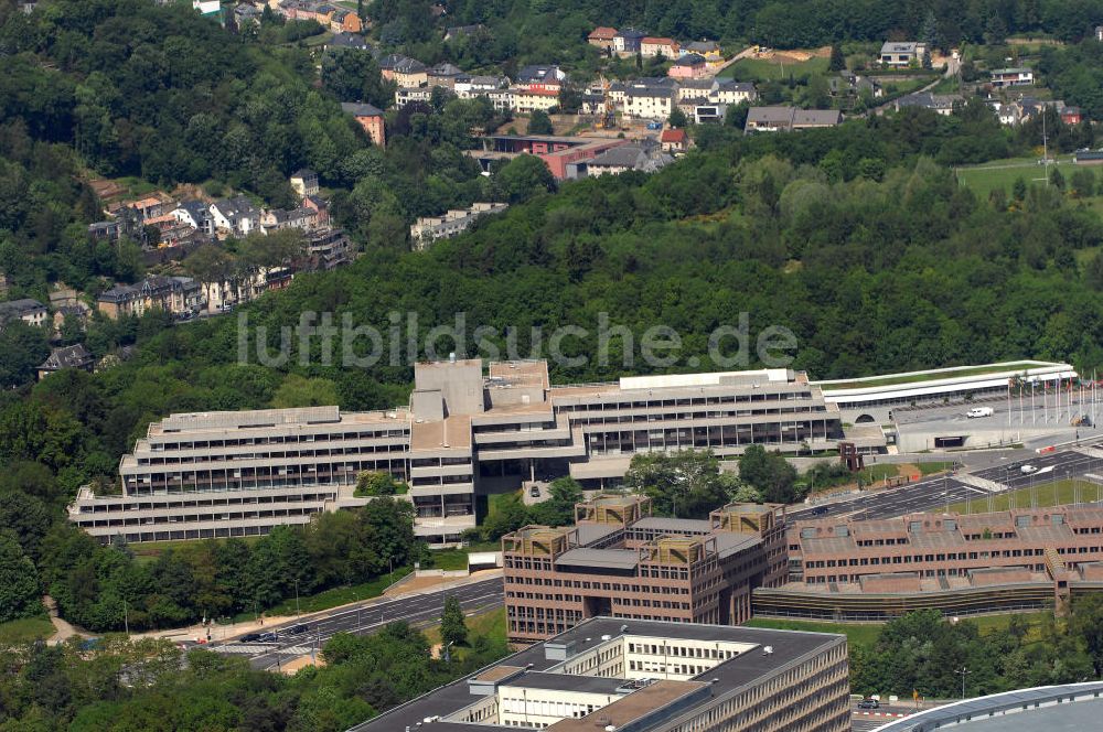 Luftbild Luxemburg - Europaviertel