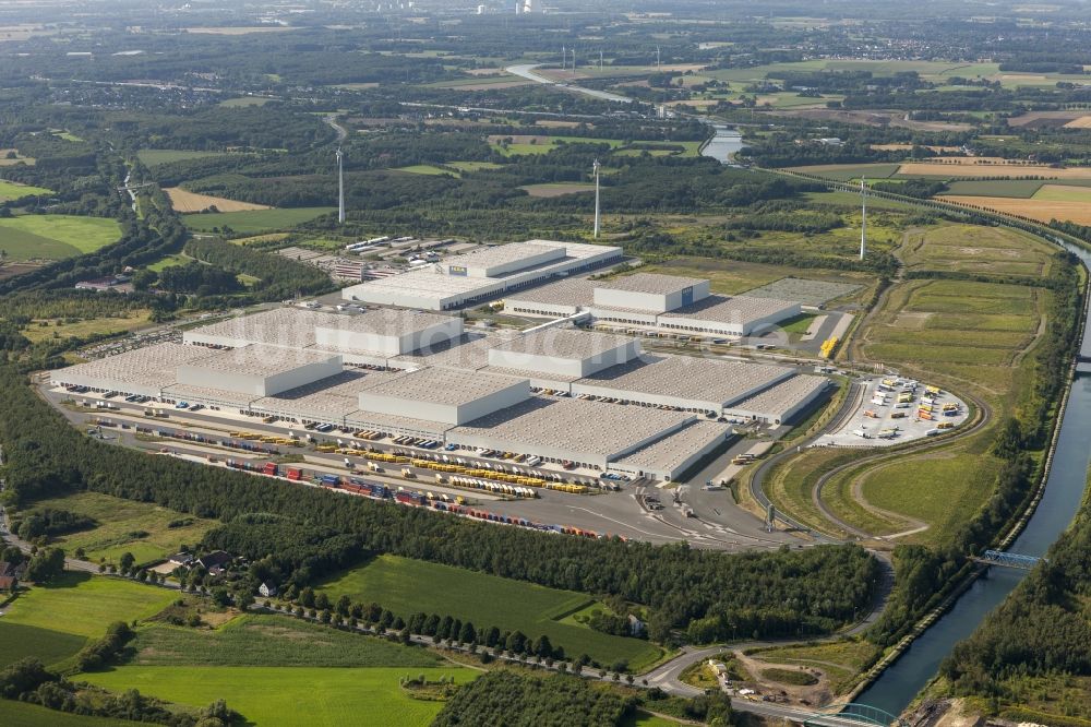 Luftaufnahme Dortmund - Europazentrale Logistikzentrum IKEA in Dortmund im Bundesland Nordrhein-Westfalen