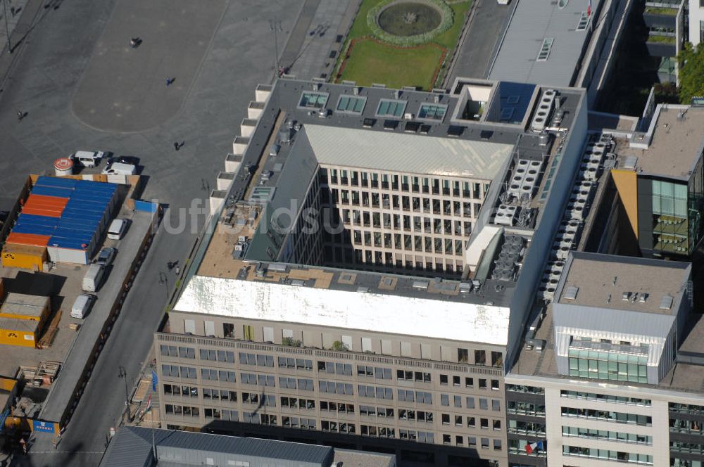 Berlin aus der Vogelperspektive: Europäisches Haus der Stoffel Holding in Berlin-Mitte