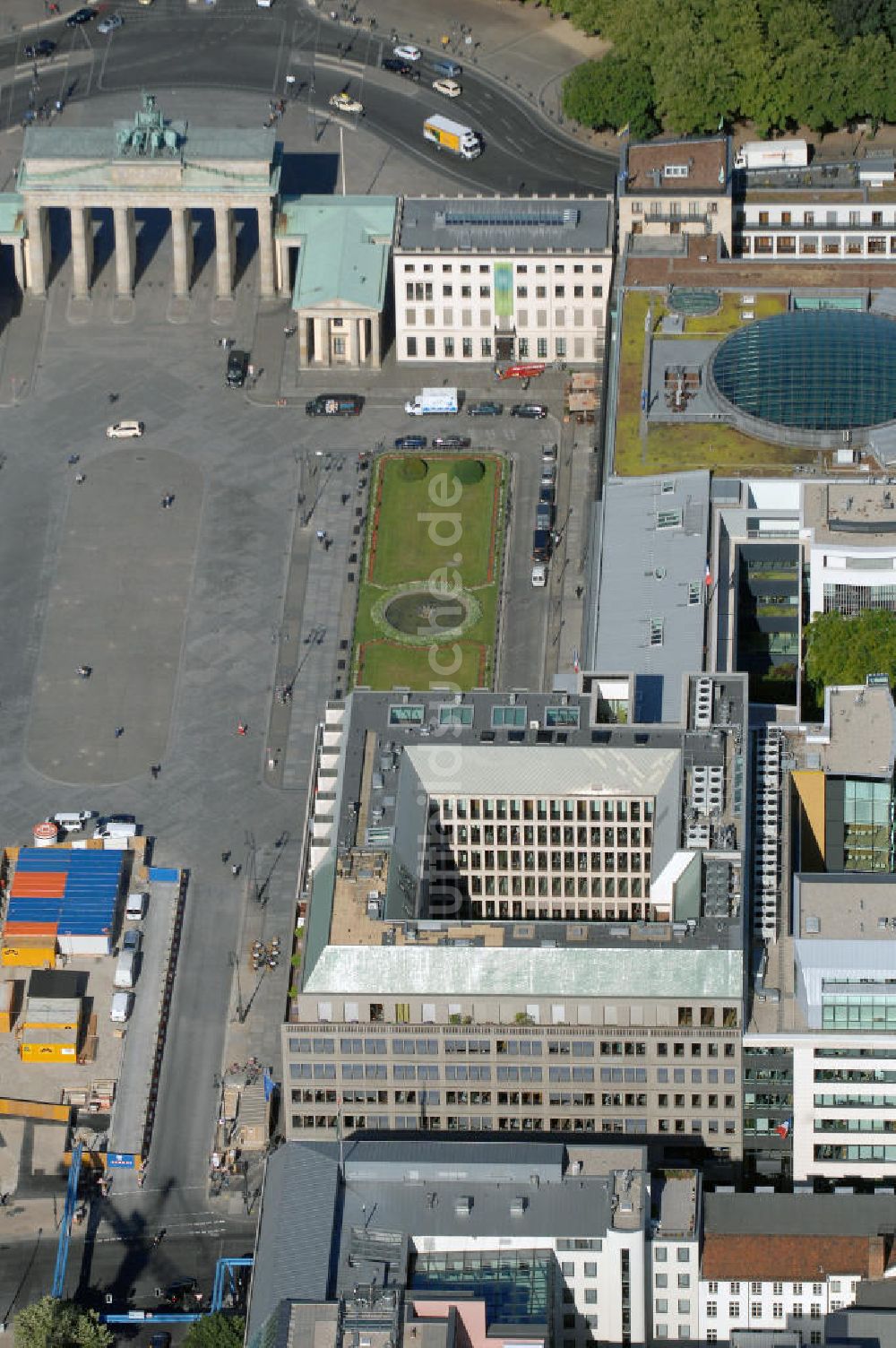 Luftaufnahme Berlin - Europäisches Haus der Stoffel Holding in Berlin-Mitte