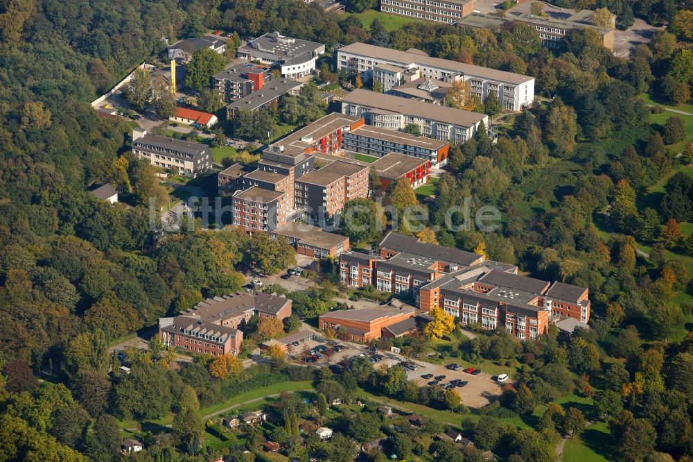 Luftbild Duisburg - Evangelisches Christophoruswerk Meiderich in Duisburg im Bundesland Nordrhein-Westfalen