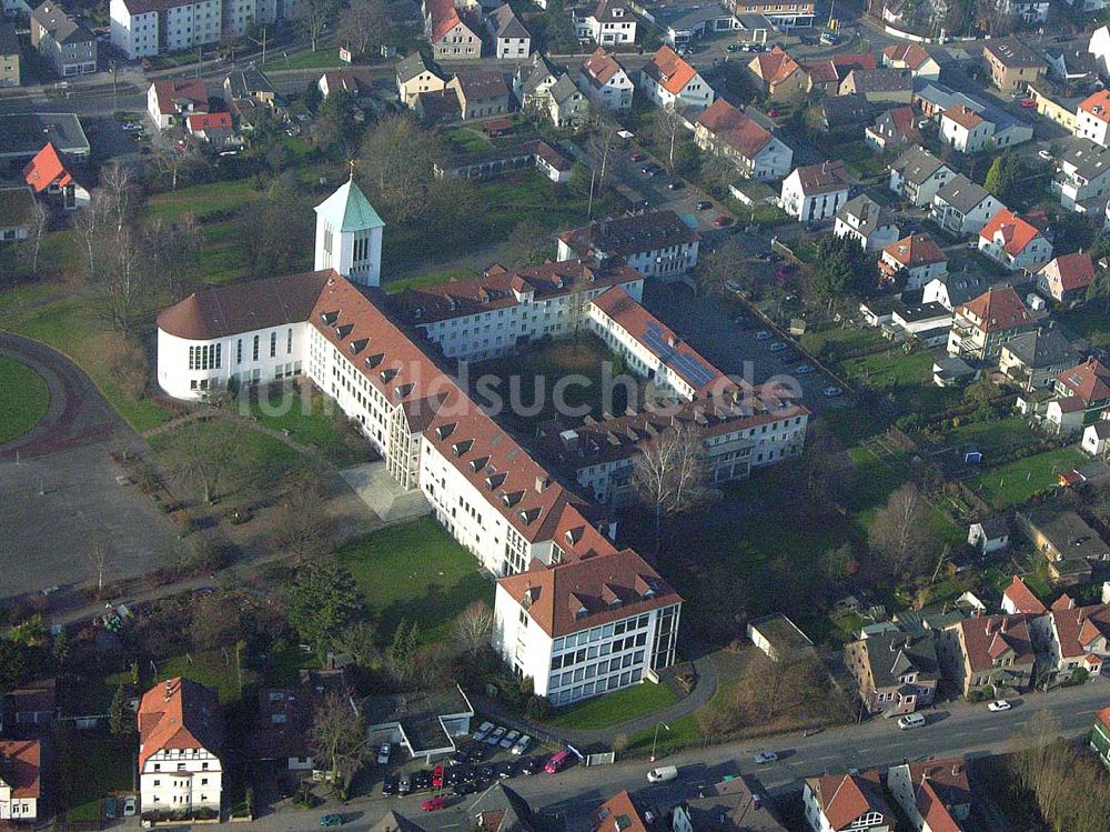 Bielefeld von oben - Evangelisches Johannes-Krankenhaus