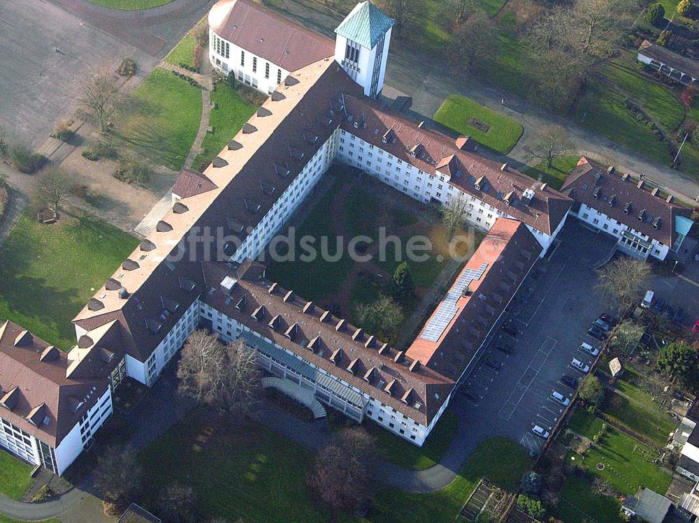 Bielefeld aus der Vogelperspektive: Evangelisches Johannes-Krankenhaus