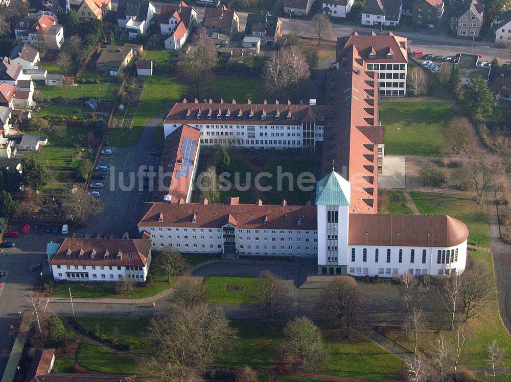 Bielefeld von oben - Evangelisches Johannes-Krankenhaus