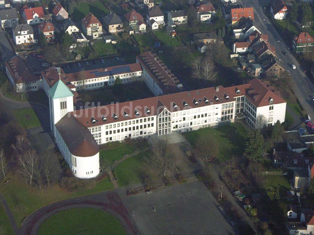 Luftaufnahme Bielefeld - Evangelisches Johannes-Krankenhaus