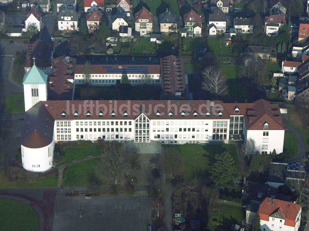 Bielefeld von oben - Evangelisches Johannes-Krankenhaus