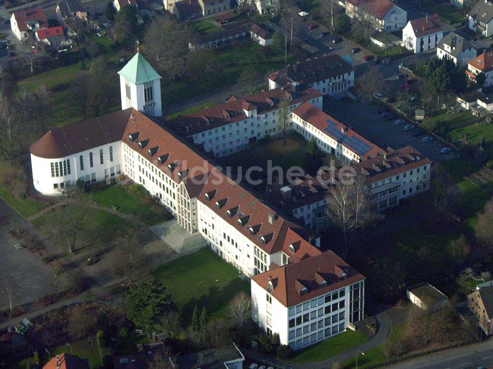 Bielefeld von oben - Evangelisches Johannes-Krankenhaus