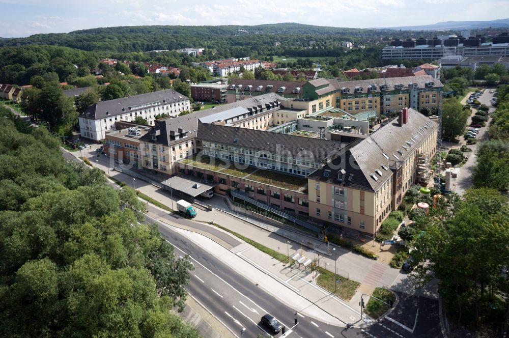 Luftaufnahme Göttingen - Evangelisches Krankenhaus Göttingen-Weende in Göttingen im Bundesland Niedersachsen