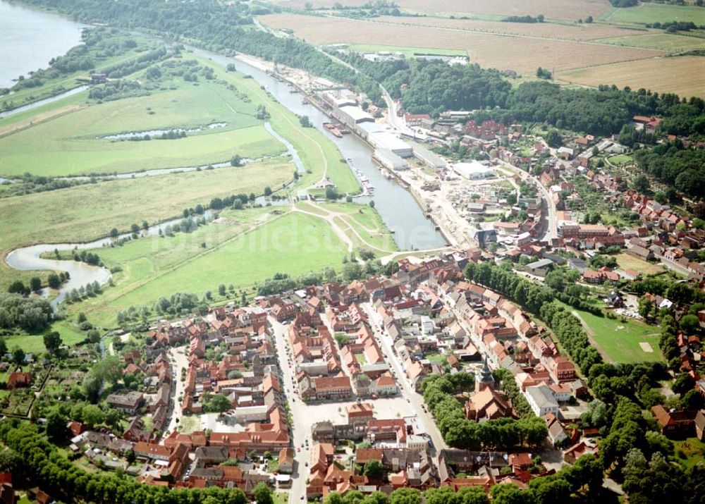 Boizenburg aus der Vogelperspektive: EWB ELBEWER BOIZENBURG SHIPYARD GmbH & Co