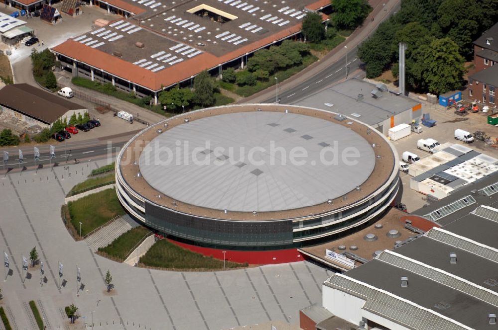 OLDENBURG von oben - EWE Arena in Oldenburg