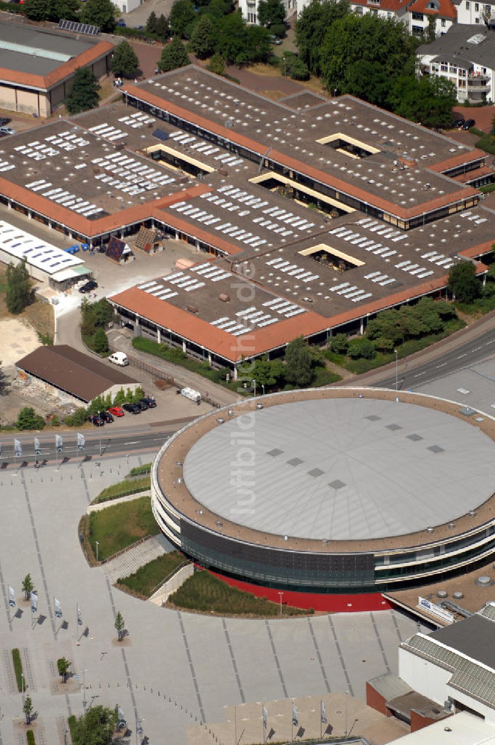 OLDENBURG aus der Vogelperspektive: EWE Arena in Oldenburg