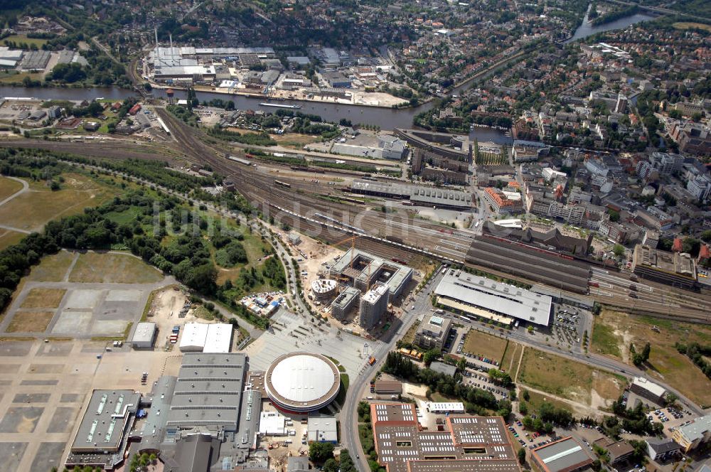 OLDENBURG von oben - EWE Arena in Oldenburg