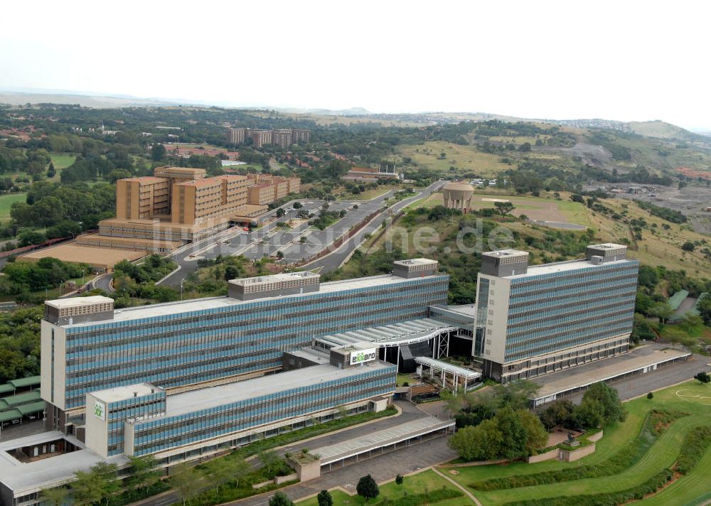 Pretoria von oben - Exxaro Corporate Centre Pretoria