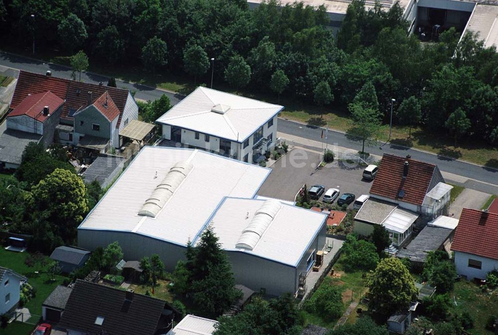 Homburg aus der Vogelperspektive: Fabrikgelände der SBN Wälzlager GmbH in Homburg