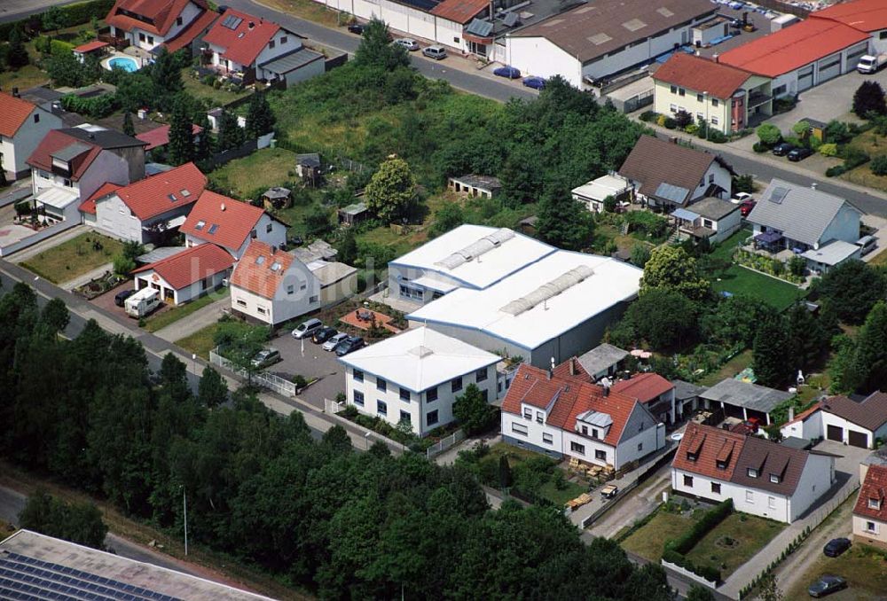 Luftaufnahme Homburg - Fabrikgelände der SBN Wälzlager GmbH in Homburg