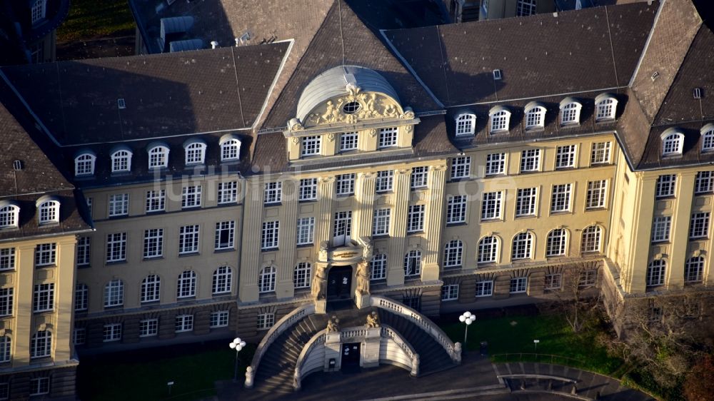 Luftbild Bonn - Fachbibliothek Mathematik Universität Bonn in Bonn im Bundesland Nordrhein-Westfalen, Deutschland