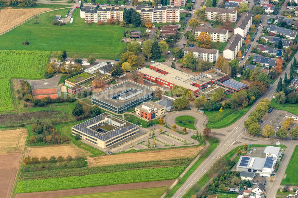 Gengenbach aus der Vogelperspektive: Fachhochschule Hochschule Offenburg Bildungscampus in Gengenbach im Bundesland Baden-Württemberg, Deutschland