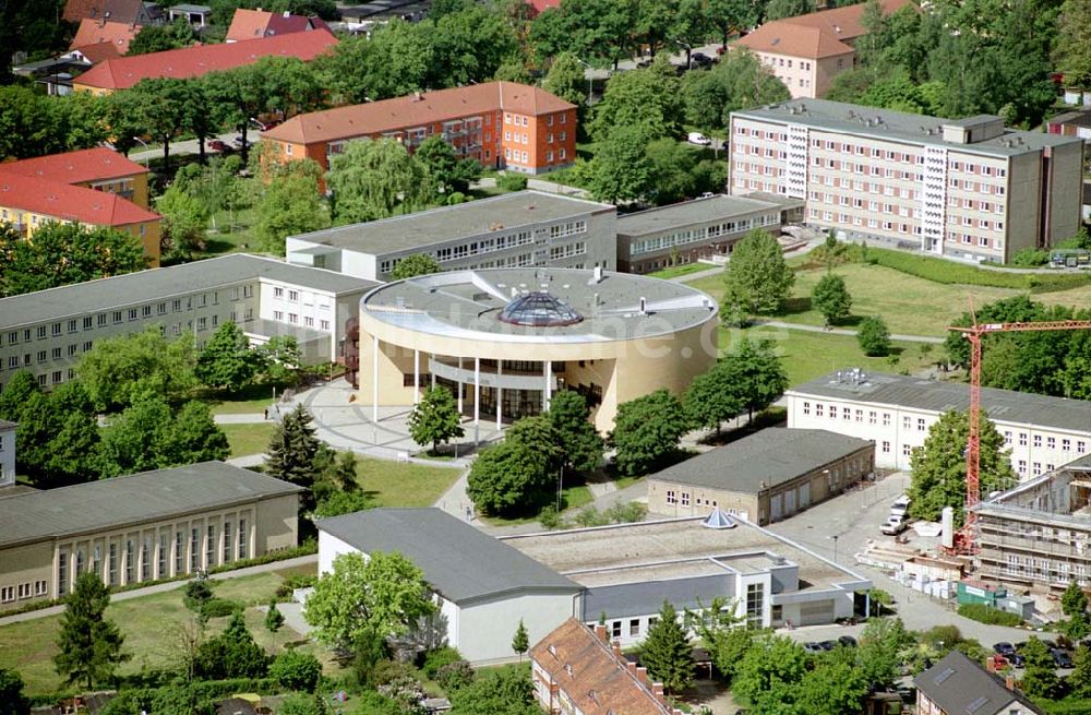 Senftenberg / Brandenburg aus der Vogelperspektive: Fachhochschule Senftenberg