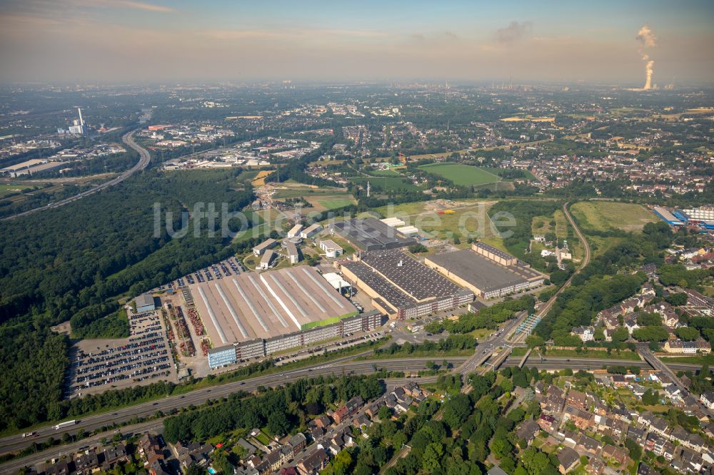 Luftbild Oberhausen - Fahrzeugbau- Werksgelände MAN Energy Solutions SE in Oberhausen im Bundesland Nordrhein-Westfalen, Deutschland