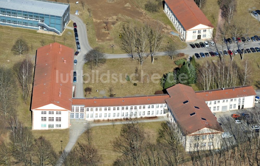 Luftbild Chemnitz - Fakultät für Maschinenbau der Technischen Universität Chemnitz im Bundesland Sachsen