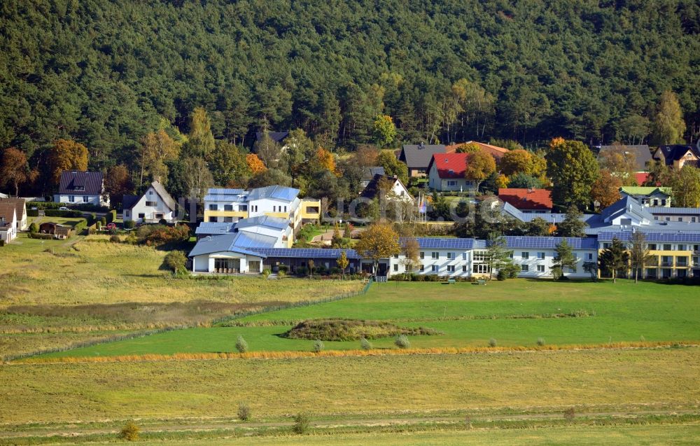 Luftbild Trassenheide - Familien Wellness Hotel Seeklause in Trassenheide im Bundeslans Mecklenburg-Vorpommern