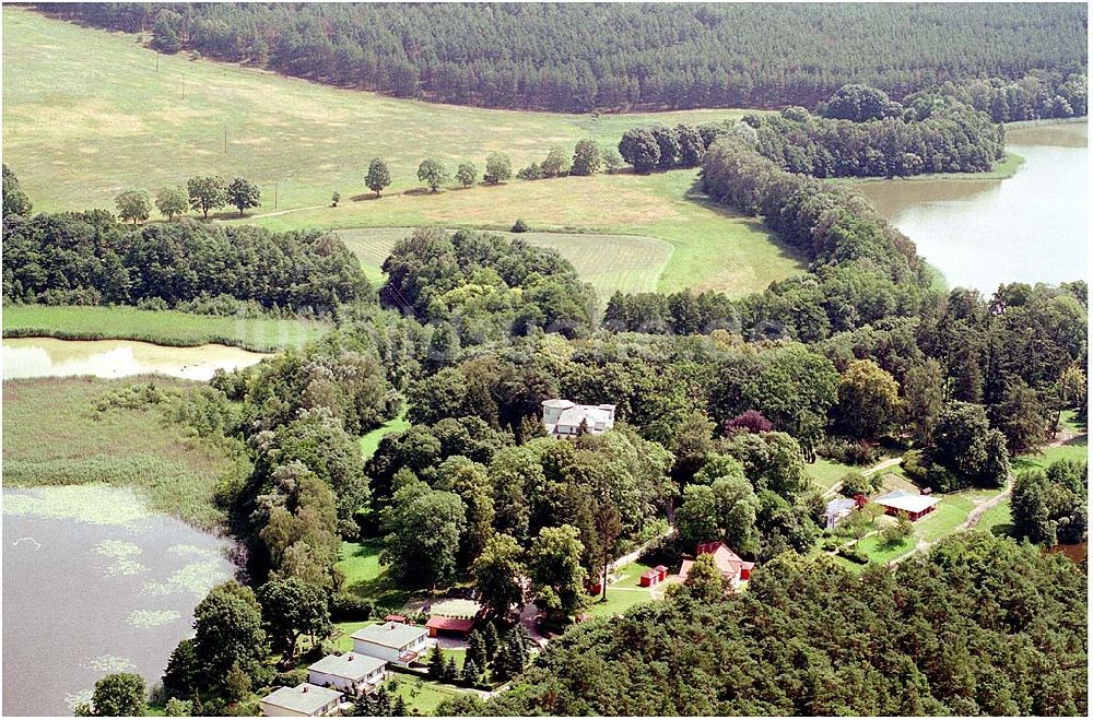 Luftbild Kratzeburg - Familienferienstätte Dambecker Park im Nationalpark Müritz AWO Sano gemeinnützige GmbH Susanne Müller-Bohley Leiterin der Familienferienstätte S