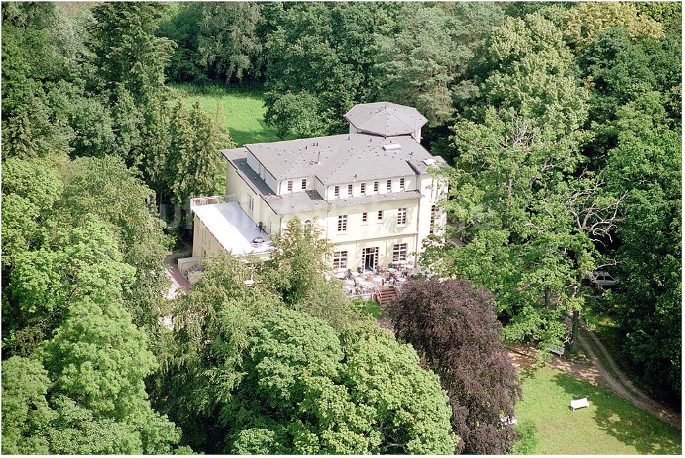 Kratzeburg von oben - Familienferienstätte Dambecker Park im Nationalpark Müritz AWO Sano gemeinnützige GmbH Susanne Müller-Bohley Leiterin der Familienferienstätte S