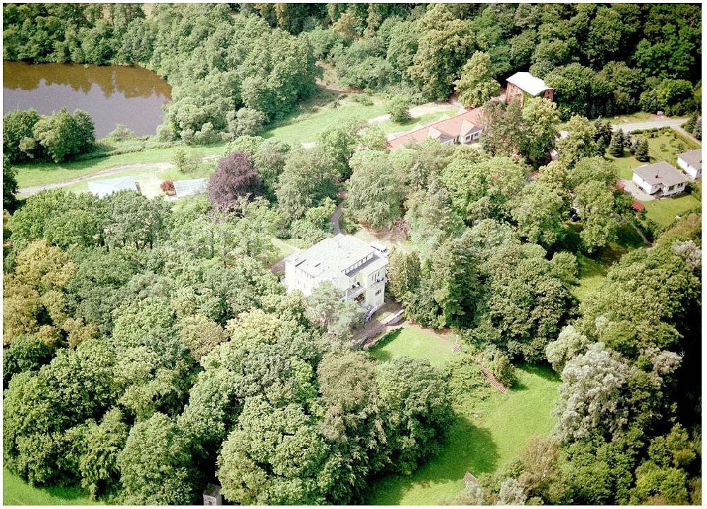 Luftaufnahme Kratzeburg - Familienferienstätte Dambecker Park im Nationalpark Müritz AWO Sano gemeinnützige GmbH Susanne Müller-Bohley Leiterin der Familienferienstätte S