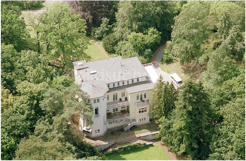 Luftaufnahme Kratzeburg - Familienferienstätte Dambecker Park im Nationalpark Müritz AWO Sano gemeinnützige GmbH Susanne Müller-Bohley Leiterin der Familienferienstätte S