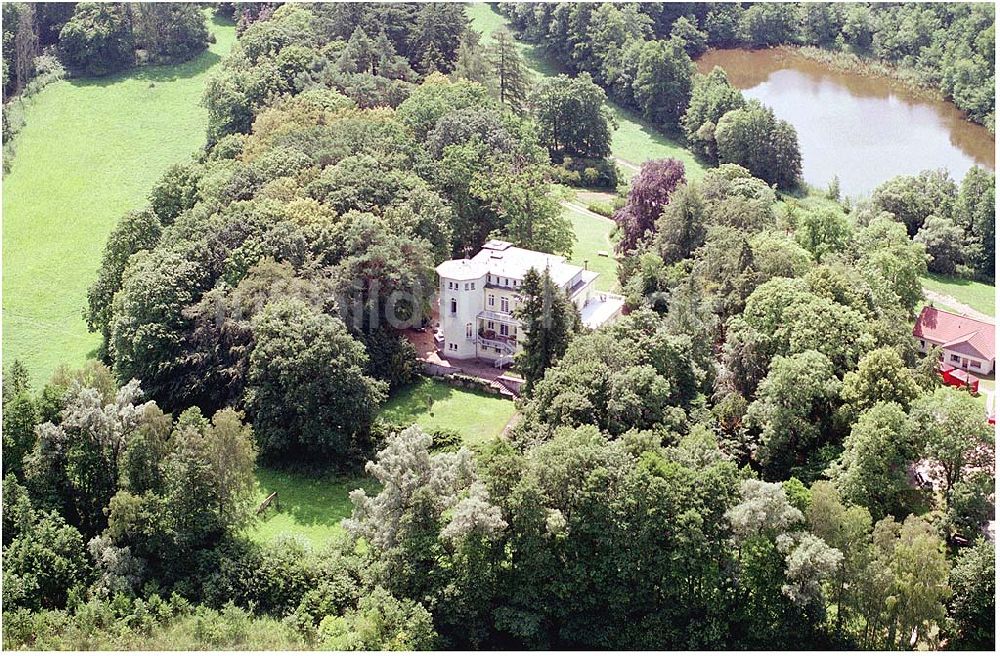 Luftbild Kratzeburg - Familienferienstätte Dambecker Park im Nationalpark Müritz AWO Sano gemeinnützige GmbH Susanne Müller-Bohley Leiterin der Familienferienstätte S